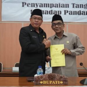 Jawaban Bupati Terhadap Pandum Fraksi DPRD Atas Renperda APBD 2024