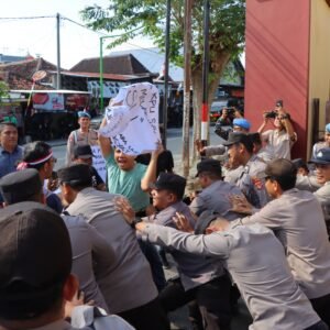 Jelang Pilkada 2024, Polres Sumbawa Simulasi Sistem Pengamanan Kota