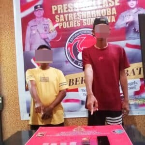 2 Terduga Pelaku Narkoba Diamankan Polisi di Lopok