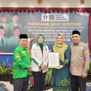 Terima B1KWK dari DPP PPP, Novi-Talif Segera Deklarasi