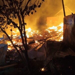 Dua Rumah Warga di Desa Mokong Hangus Terbakar