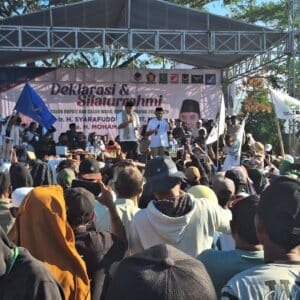 Deklarasi Dihadiri Ribuan Massa, Jarot – Ansori Paparkan Visi Misi