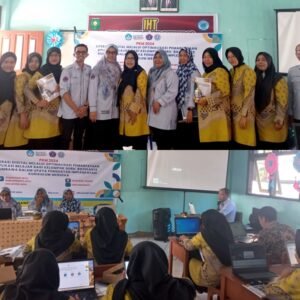 TIM PKM FKIP UNSA LATIH GURU PENINGKATAN LITERASI DIGITAL MELALUI PEMANFAATAN APLIKASI BELAJAR
