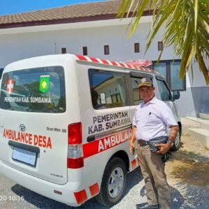 Desa Senawang Dapat Bantuan Mobil Ambulan dari Pemerintah Daerah