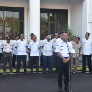 Pimpin Apel Pertama, Pjs. Bupati Sumbawa Minta Kegiatan Pemda Harus Terpublikasi