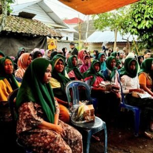 Roadshow Mi6 : Gemuruh Gerakan Coblos Jilbab Ijo Merambat ke Desa Pesanggrahan Lotim