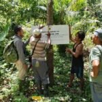 Warga Adat Suku Berco Pasang Tanda di Makam Leluhur, Tanda Protes kepada PT. AMNT