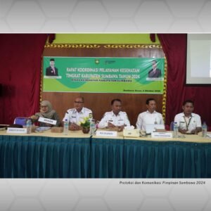 Pemda Sumbawa Rakor Pelayanan Kesehatan Tingkat Kabupaten Tahun 2024