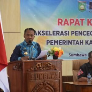 Pjs Bupati Sumbawa Buka Rakor Akselerasi Pencegahan Korupsi