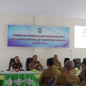 Pemda Sumbawa Lakukan Pembinaan Pengelolaan Keuangan Desa Tahun 2024
