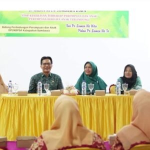 Ketua TP PKK Sumbawa Buka Pelatihan Penanganan Kekerasan Terhadap Perempuan