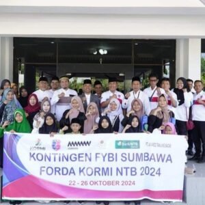 Pjs. Bupati Dukung Kontingen FYBI Sumbawa pada Forda Kormi NTB 2024