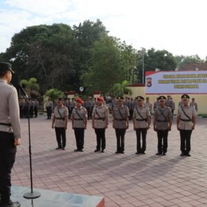 Kapolres Sumbawa Pimpin Sertijab PJU dan Kapolsek Jajaran