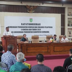 Pemda Sumbawa Rakor Evaluasi dan Peningkatan Kinerja ASN