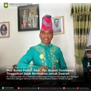 Dua Bulan Penuh Aksi : Pjs. Bupati Sumbawa Tinggalkan Jejak Bermakna untuk Daerah