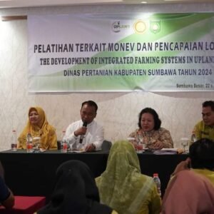 Dinas Pertanian Sumbawa Gelar Pelatihan Pencapaian Log Frame Program Upland