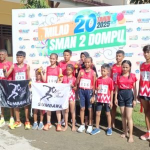 Atlet Lari Sumbawa Berjaya di Ajang SMAN 2 Dompu Challenge