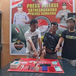 3 Pria di Maronge Diamankan ke Polres Sumbawa