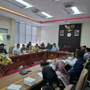 Komisi II DPRD Sumbawa Hearing Persiapan Penyerapan Gabah