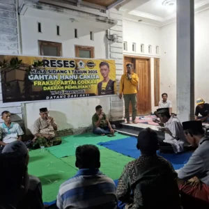 Reses di Kampung Mande, Gahtan Komit Perjuangkan Aspirasi Masyarakat