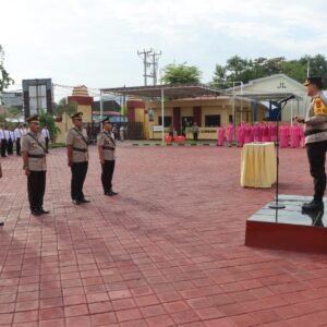 Kapolres Sumbawa Pimpin Sertijab Kasat Intel dan Polairud