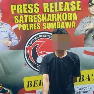 Polisi Amankan Terduga Pengedar Sabu di Brang Biji