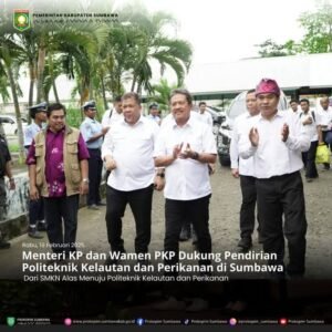 Menteri KP dan Wamen PKP Dukung Pendirian Politeknik Kelautan dan Perikanan di Sumbawa