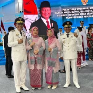 Bupati dan Wakil Bupati Sumbawa Periode 2025 – 2030 Resmi Dilantik