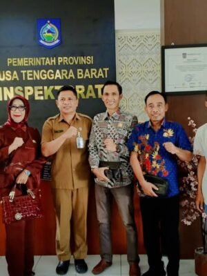 Terkait Transparansi Keuangan Daerah, Fraksi PAN DPRD Sumbawa Konsultasi ke Inspektorat NTB