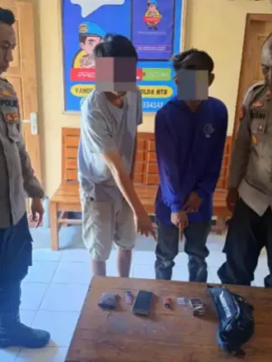 Hendak Transaksi Narkoba, Dua Pria Diamankan Polisi