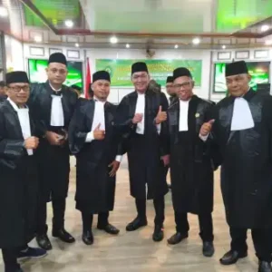 Ketua PT NTB Lantik Advokat Baru PERSADIN Angkatan XV Tahun 2025