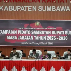 DPRD Sumbawa Gelar Paripurna Sambut Bupati-Wakil Bupati Terpilih 2025-2030