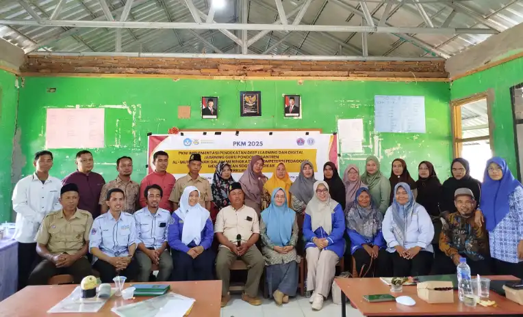 FKIP UNSA Latih Guru Pondok Pesantren Al-Mutmainnah Terapkan Deep Learning dan Digital Learning