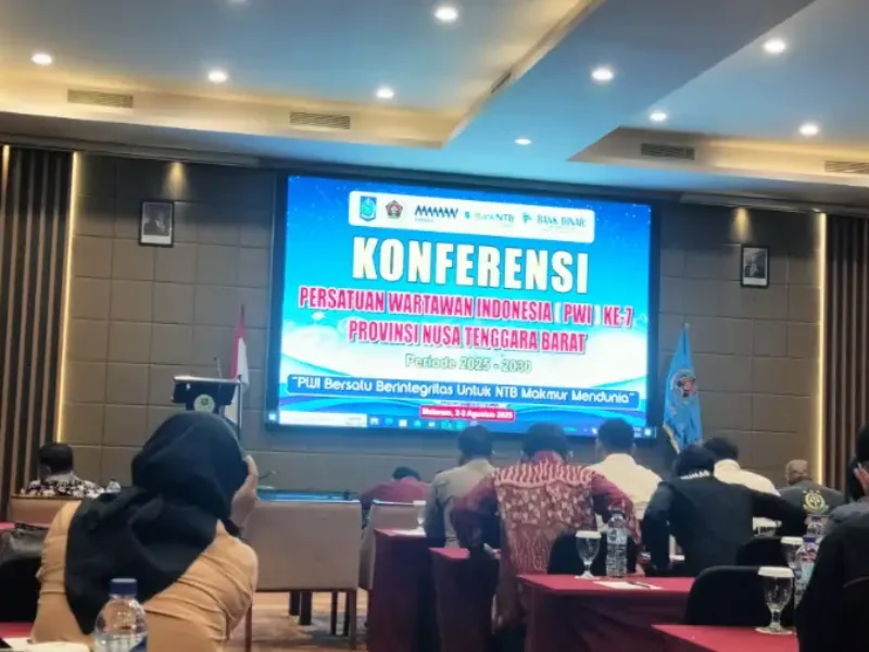Ahmad Ikliludin Terpilih sebagai Ketua PWI NTB 2025–2030 dalam Konferprov yang Ketat
