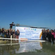 Transplantasi Karang di Teluk Saleh, Mahasiswa UNSA Dorong Wisata Bahari