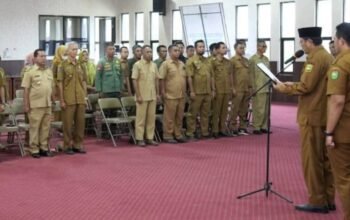 Bupati Sumbawa Kukuhkan Satgas Perlindungan dan Pengamanan Hutan