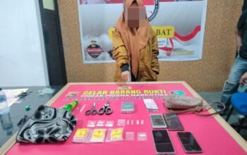 Sempat Berusaha Kabur, Perempuan Terduga Pengedar Narkoba Berhasil Ditangkap