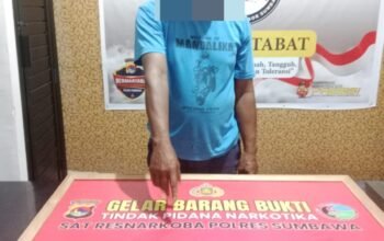 Polisi Sita 1,46 Gram Sabu di Wilayah Labuhan Badas