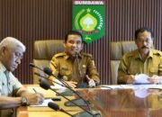 Pimpin Rapat Evaluasi Mingguan, Wabup Minta OPD Genjot Pelaksanaan Kegiatan