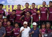Hadiri Penutupan Turnamen Sepakbola Bupati Cup, Wabup Dorong Kopetisi Bebasis Zona