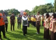Pimpin Upacara Siaga Bencana, Sekda Pastikan Kesiapan Pasukan
