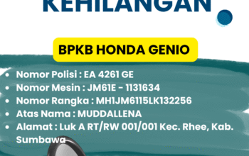 INFO KEHILANGAN BPKB