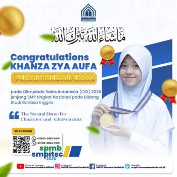 Siswa SMP IT Samawa Cendekia Raih Medali Emas OSI 2025 Pelajaran Bahasa Inggris