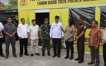 Patroli Skala Besar Kapolres Bersama Forkopimda Sumbawa, Jamin Malam Natal 2025 Berlangsung Damai