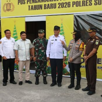Patroli Skala Besar Kapolres Bersama Forkopimda Sumbawa, Jamin Malam Natal 2025 Berlangsung Damai