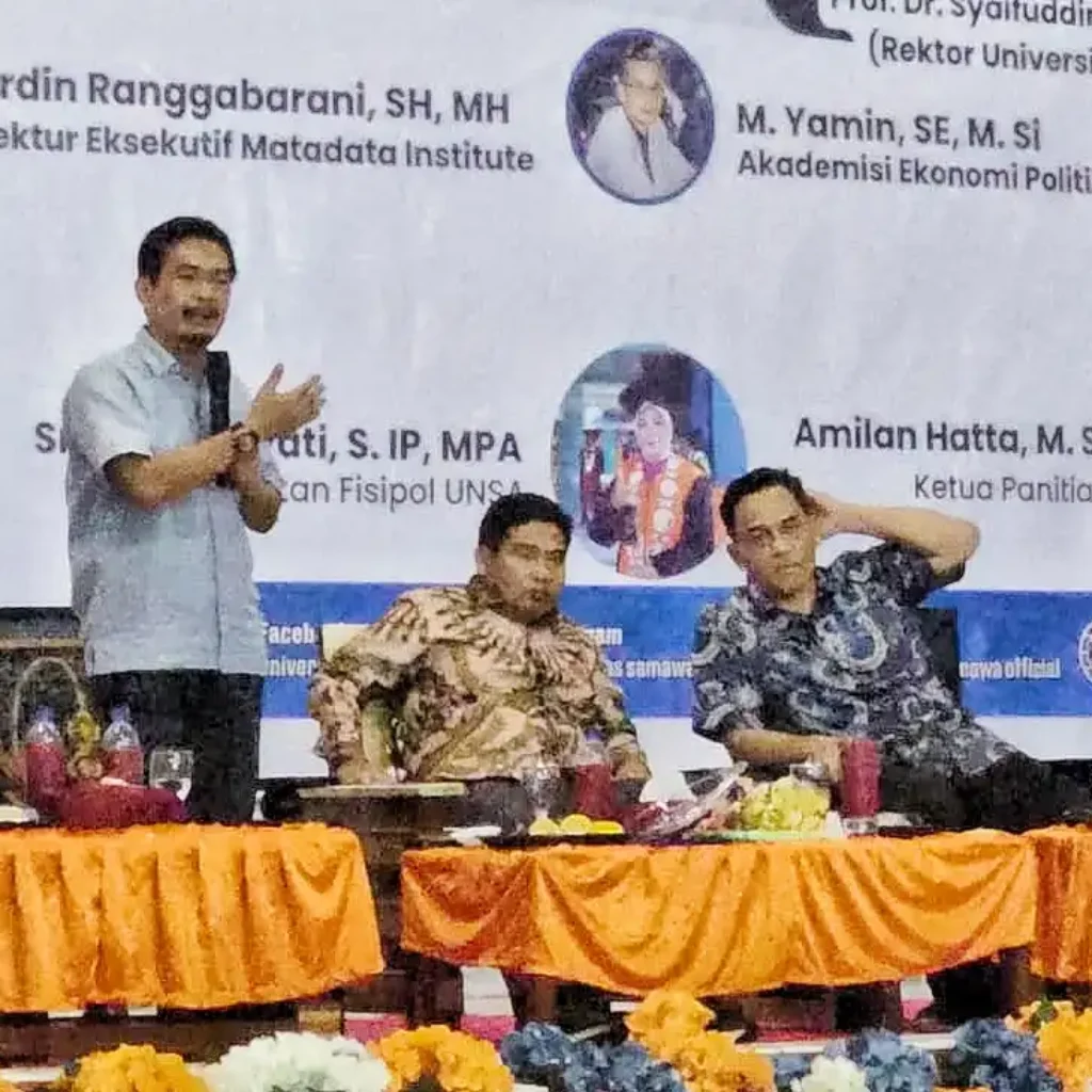 Refleksi Setahun Jarot–Ansori, FISIPOL UNSA Soroti Pengetatan Anggaran dan Arah Pembangunan