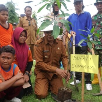 Gerakan Satu Siswa Satu Pohon Dimulai, Citpakan Sekilah Rimbun dan Rindang