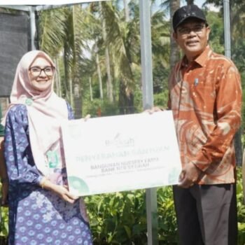 Bupati Terima Dukungan Program Sumbawa Hijau Lestari dari Bank NTB Syariah