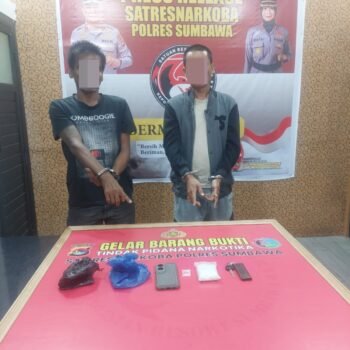 Satres Narkoba Polres Sumbawa Amankan 1 Ons Sabu