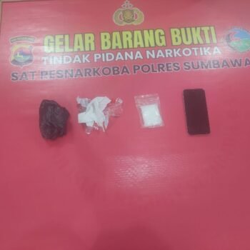 Ringkus Pria Asal Taliwang, Polisi Sita 45,60 Gram Sabu
